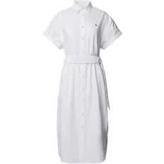 Polo Ralph Lauren Mid Length Shirt Dress - White