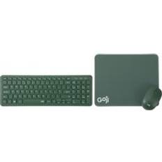 Green - Standard Keyboards Goji 3-in-1 Wireless Keyboard & Mouse Set Green