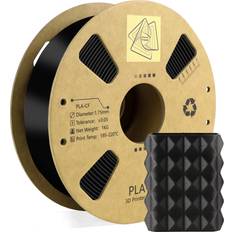 3D Printing Tracer Carbon Fiber Filament 1.75mm Reinforced 3D Printer Filament Black pla 3D Filament PLA-CF 1.75 Filament 340m Spool 2.2 LBS for 3D Printers