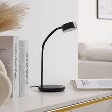 Lindby Table Lamps Lindby Maori LED Black Table Lamp