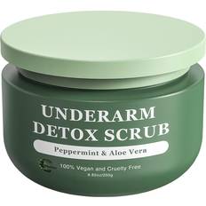 Grocerism Armpit & Underarm Detox Scrub Peppermint Deo Cream 8.8oz