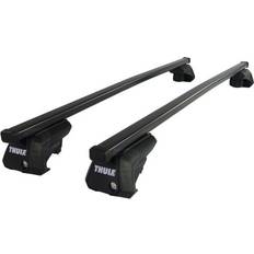 Thule SquareBar Evo Steel Roof Bars to fit Ford Grand Tourneo Connect 2022 Rails