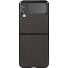 Samsung z flip3 MTP Products Samsung Galaxy Z Flip3 5G Slim Cover Karbonfiber Sort