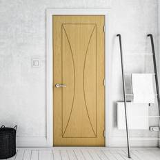 Doors Deanta Oak Sorrento 3P FD30 Interior Door (x)