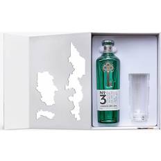 No.3 NO 3 No. 3 London dry gin With Glass set 70cl