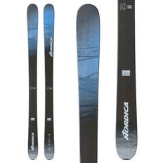 All Mountain Skis - Men Downhill Skis Nordica Unleashed 98 Ice Skis 2024 - Blue/Black/Silver