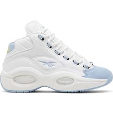 Reebok Junior Question Mid - Footwear White/Fluid Blue/Toxic Yellow