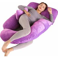 Purple Pregnancy & Nursing Pillows Ajiaaione Pregnancy U-Shaped Pillow