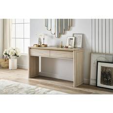 Oak Furnitureland Washed Oak Console Table