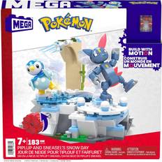 Kit di Costruzione Mega Pokemon Piplup & Sneasels Snow Day