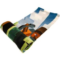 Minecraft Fleece Blankets Green