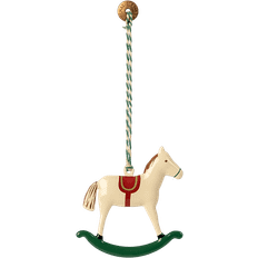 Maileg 2023 Maileg Rocking Horse 2023 Multicolour Juletræspynt 6cm
