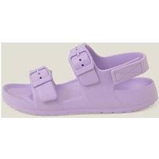 Purple Sandals Accessorize Girls Buckle Strap Sandals Lilac, Light Purple, 8.5-10 Younger