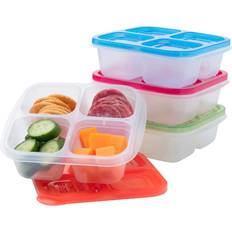 Easy Bento Snack Boxes Food Container 4 0.21gal