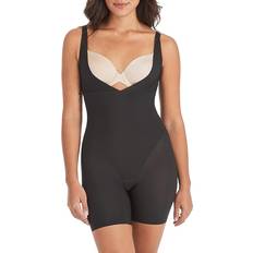 Open Bust Body Shaper - Black
