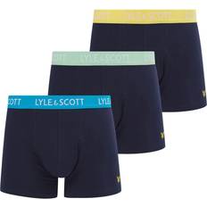 Lyle & Scott Unterhosen Lyle & Scott Barclay Unterwäsche Unterhosen im 3er-Pack, Blau