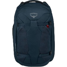 Blue Hiking Backpacks Osprey Farpoint 55 Travel Pack - Muted Space Blue