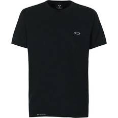 Oakley Graphic Logo Short Sleeve Crew Neck Black Mens Plain T-Shirt 434006 02E