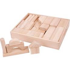 Bigjigs Jumbo Wooden Building Brick Blocks with Storage