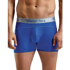 Magic Silk Men's Knit Panel Boxer Brief 6886