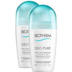 Biotherm Hygiejneartikler Biotherm Deo Pure Antiperspirant Roll-on 75ml 2-pak