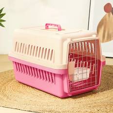 SRJ STAR Extra Large Pet Carrier Cat Puppy Travel Cage Dog Carry Basket Transporter