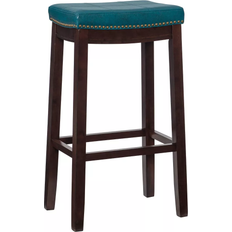 California Proposition 65 Warning Furniture Linon Claridge Blue Bar Stool 32.2"