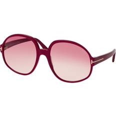 Tom Ford Red Sunglasses Tom Ford Claude 02 FT0991 69T