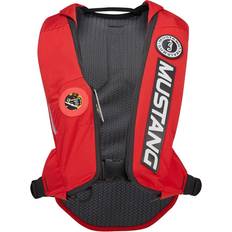 Life Jackets Mustang Survival Corp Elite Inflatable PFD Auto Hydrostatic Competition Logo