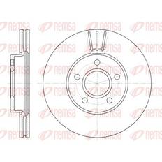 Remsa REMSA 6710.10 Bromsskiva Bromsskivor framaxel 278,1, 278,1