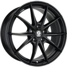 Sparco Wheels Trofeo 5 Alloy Wheels in Matt Black Set of 4 17x7.5 Inch ET35 5x112 PCD 73mm Centre Bore