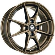 Wheels Trofeo 4 Alloy Wheels in Gloss Bronze Set of 4 14x6 Inch ET35 4x100 PCD 63mm Centre Bore