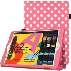 Apple iPad 10.2 Tablet Covers TechGear Leather Case for Apple iPad 10.2" 2021 Premium Slim Folio Case...