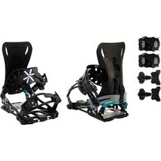Svarta Snowboardbindningar Karakoram Women's PRIME NOMAD W Split Interface Splitboard Bindings 2022