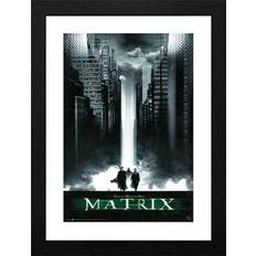 GB Eye Framed Art GB Eye Enter The Matrix 30x40 Black LICENSED Framed Art
