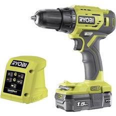 Ryobi Høyre- / Venstregang Driller Ryobi R18DD4-115GB (1x1.5Ah)