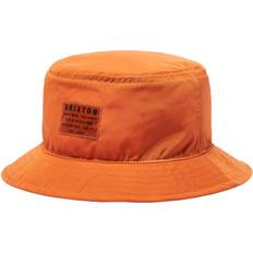 Nylon Hattar Brixton Vintage Nylon Packable Bucket Hatt - Orange