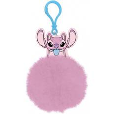 Lommebøker & Nøkkelholdere Lilo & Stitch Pom Pom Angel Keyring - Pink