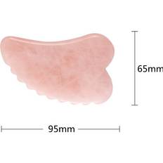 Dechoicelife Rose Quartz Face Massager Gua Sha