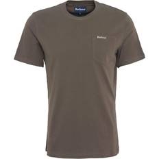 Barbour T-shirts Barbour Langdon Pkt Tarmac - Khaki Green