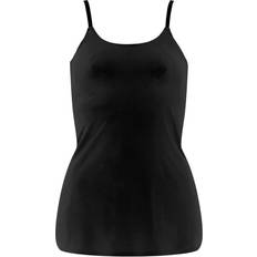 Naadloos Mouwloze shirts Missya Seamless Slip Top - Zwart