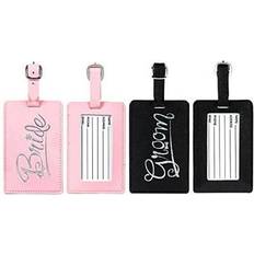 Multicoloured Travel Accessories Amscan Just Married Luggage Tags