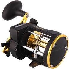 Tlily With Counter Drum Boat Fishing Iron Plate Wheel All-Metal Sea Fishing Trolling Reel Fishing Line Wheel