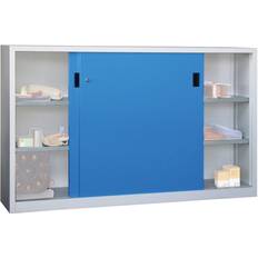 Bleu Armoires PAVOY Blue/Grey Armoire 200x100cm