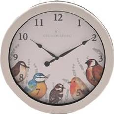Julian Charles Country Outdoor Clock Garden Birds