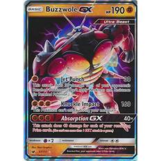 Pokémon Pokemon Buzzwole-GX - 57/111 - Ultra Rare - Sun & Moon: Crimson Invasion