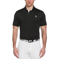 Protection UV Polos Original Penguin Block Design Golf Polo - Black