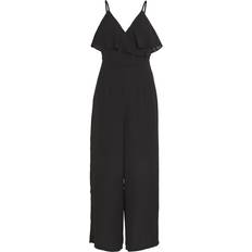 Vila Damen Jumpsuits & Overalls Vila Gerüschter Träger Jumpsuit Schwarz