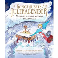 Kongehusets julekalender Nissefars julerejse gennem kongerækken Hendes majestæt Dronningen 9788740081411 (E-bog)