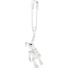 Silver - Unisex Brooches Ambush Bunny Charm Earrings - Silver